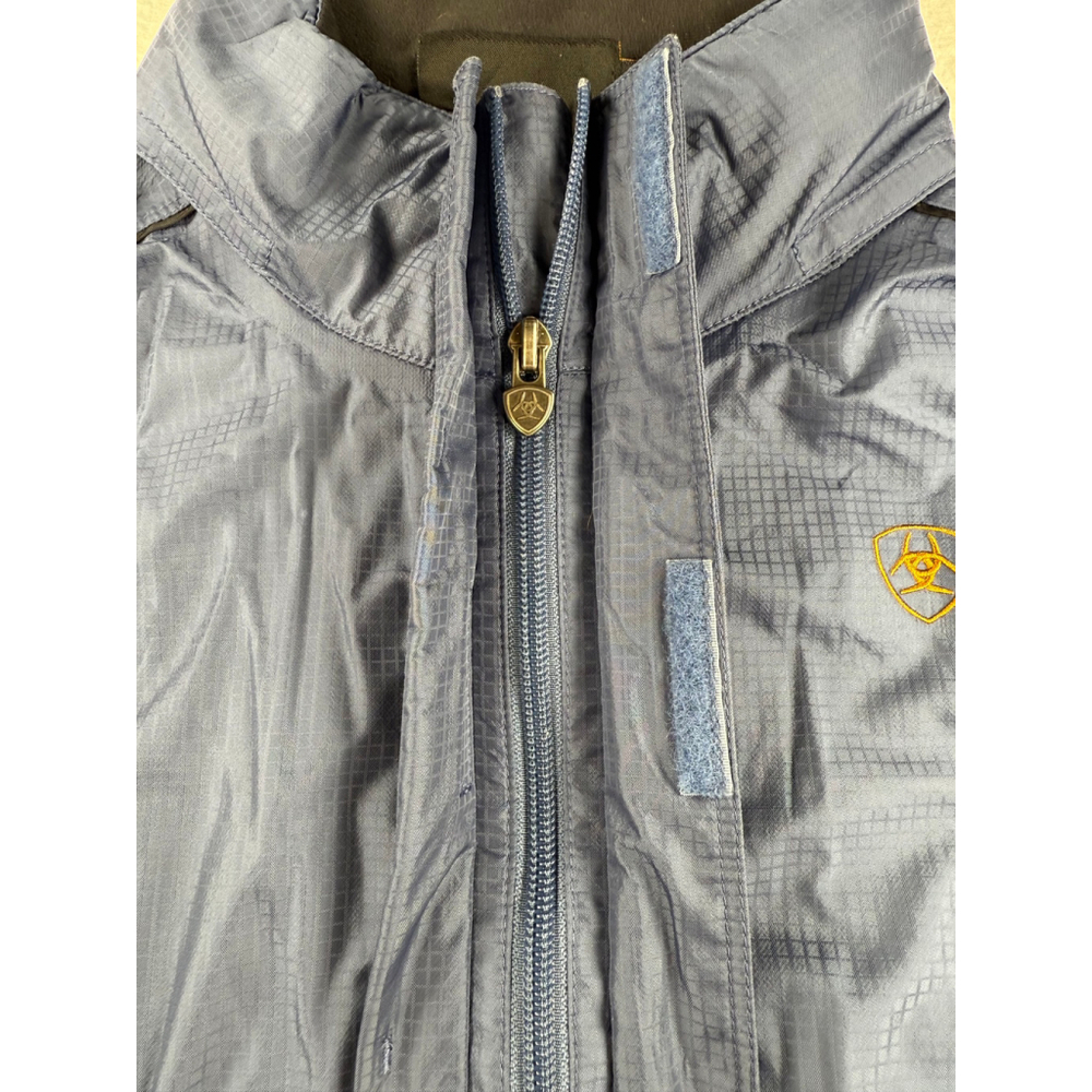 Ariat Blue Waterproof Windbreaker Jacket Women’s Small - Picture 8 of 10